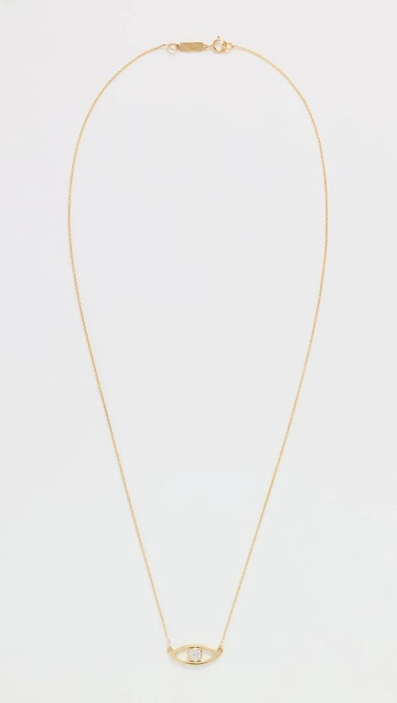 Jennifer Meyer 18k Open Evil Eye Necklace 3