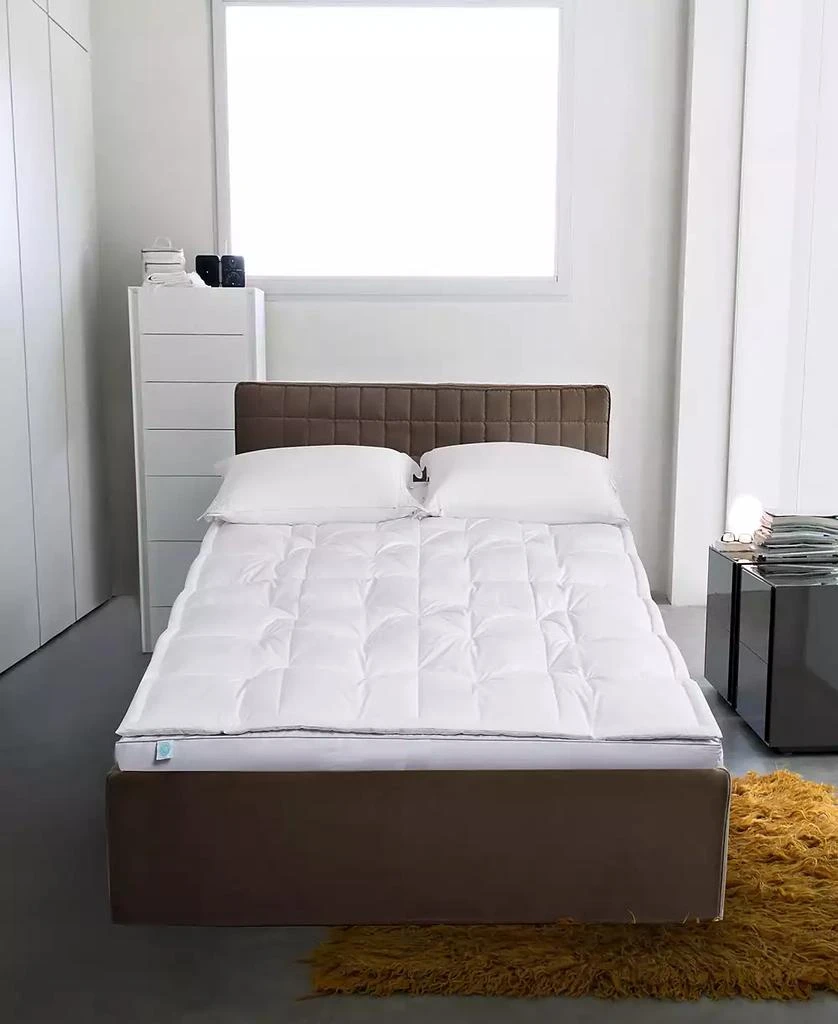 Martha Stewart 3'' White Down Top Featherbed 1