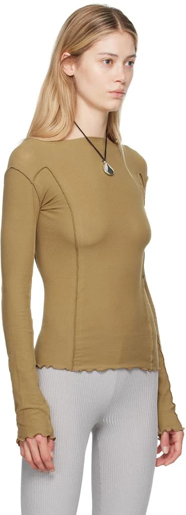 Baserange Brown Omato Long Sleeve T-Shirt 4