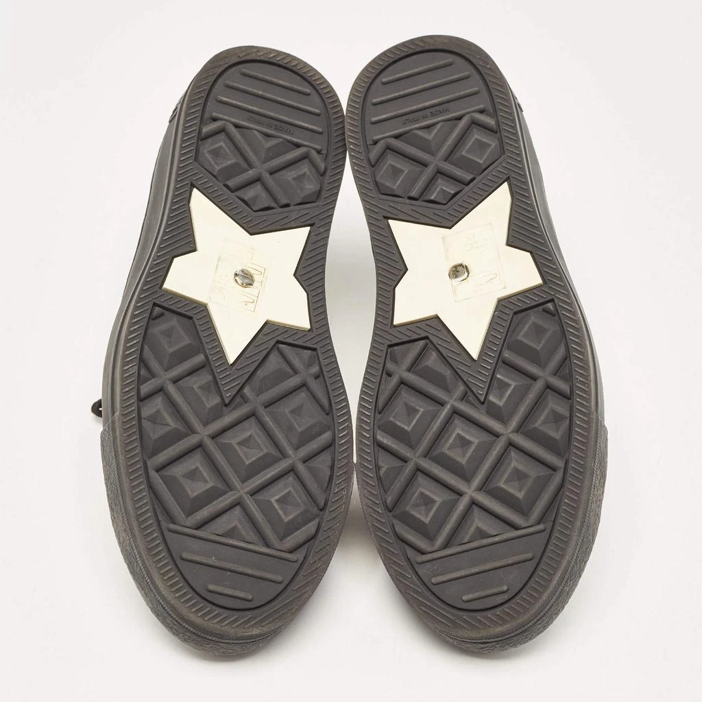 Dior Dior Beige/Black Leopard Print Canvas Walk'n'Dior Sneakers Size 37 6