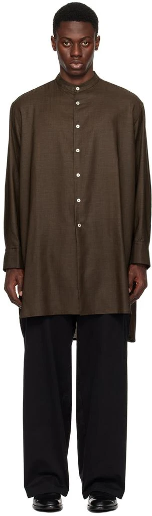 Omar Afridi Brown Omar Shirt 1