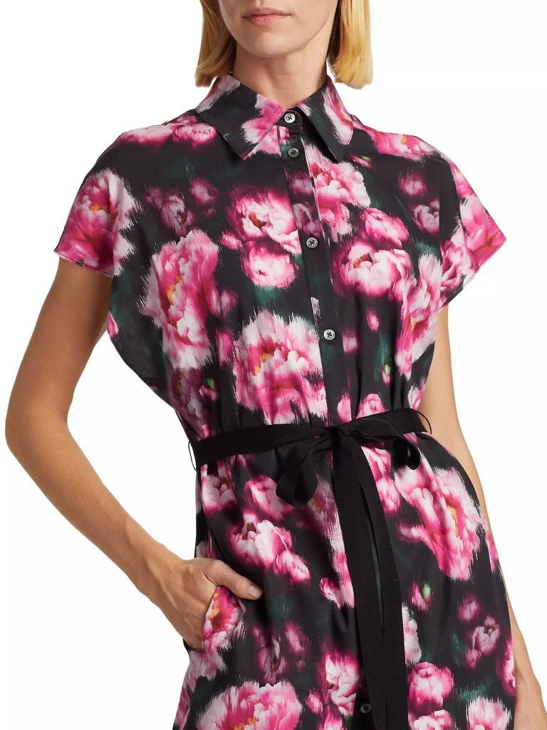 Adam Lippes Floral Poplin Shirtdress 6