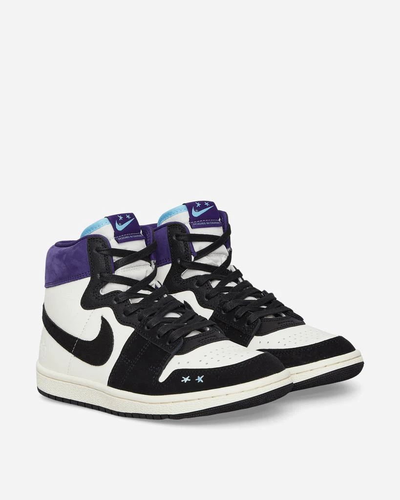 Jordan Women's Opium Air Ship SP Sneakers Black / Court Purple 3