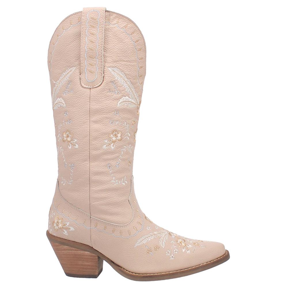 Dingo Full Bloom Floral Round Toe Cowboy Boots