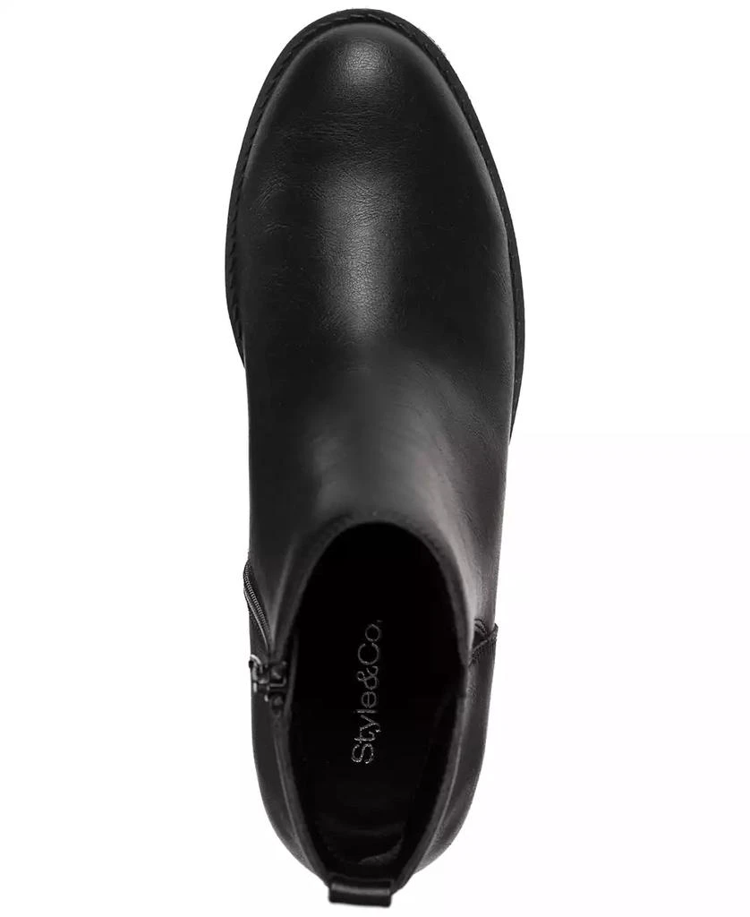 Style & Co Women's Garnerr Lug Sole Ankle Booties, Created for Macy's 4