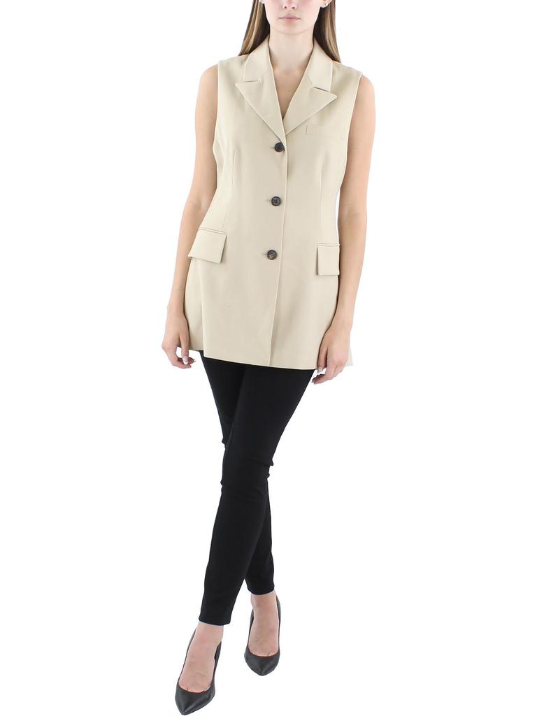 LVIR Womens Wool Cut-Out Vest