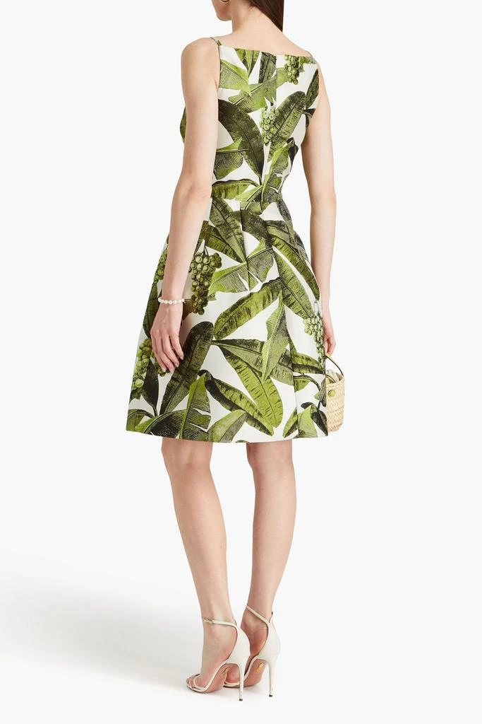 Oscar de la Renta Jacquard dress 3
