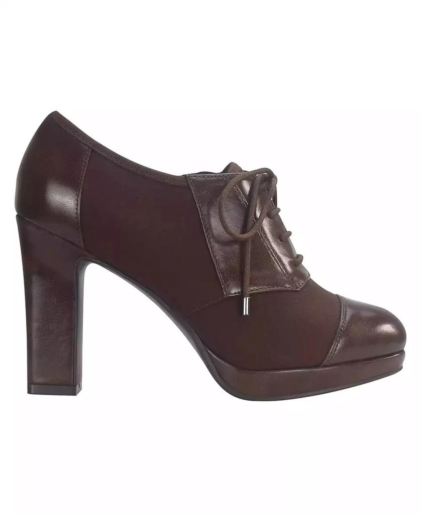 Impo Women's Olsen Stretch Lace Up Oxford Heeled Shooties 2