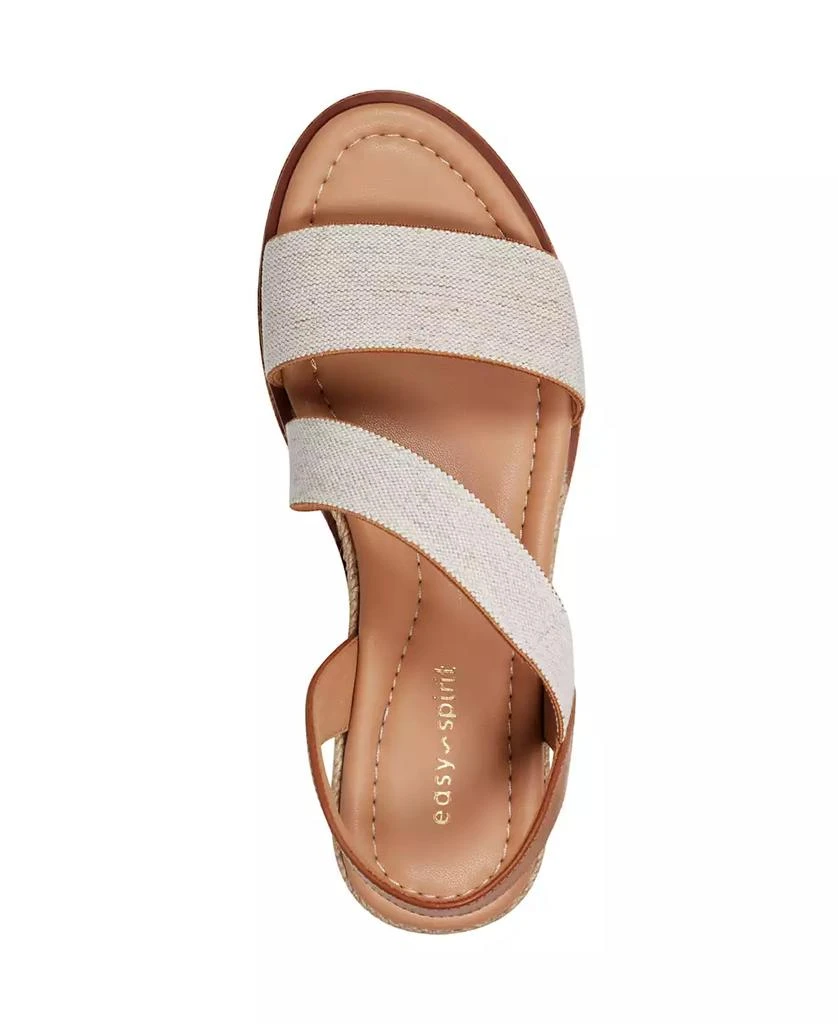 Easy Spirit Women's Sabina Strappy Low Wedge Sandals 4