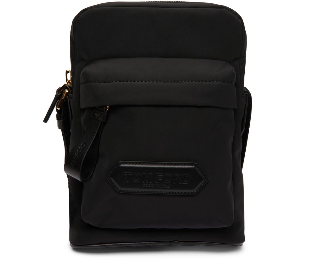 Tom Ford Logo-patch messenger bag - Shoulder Bags - Compare