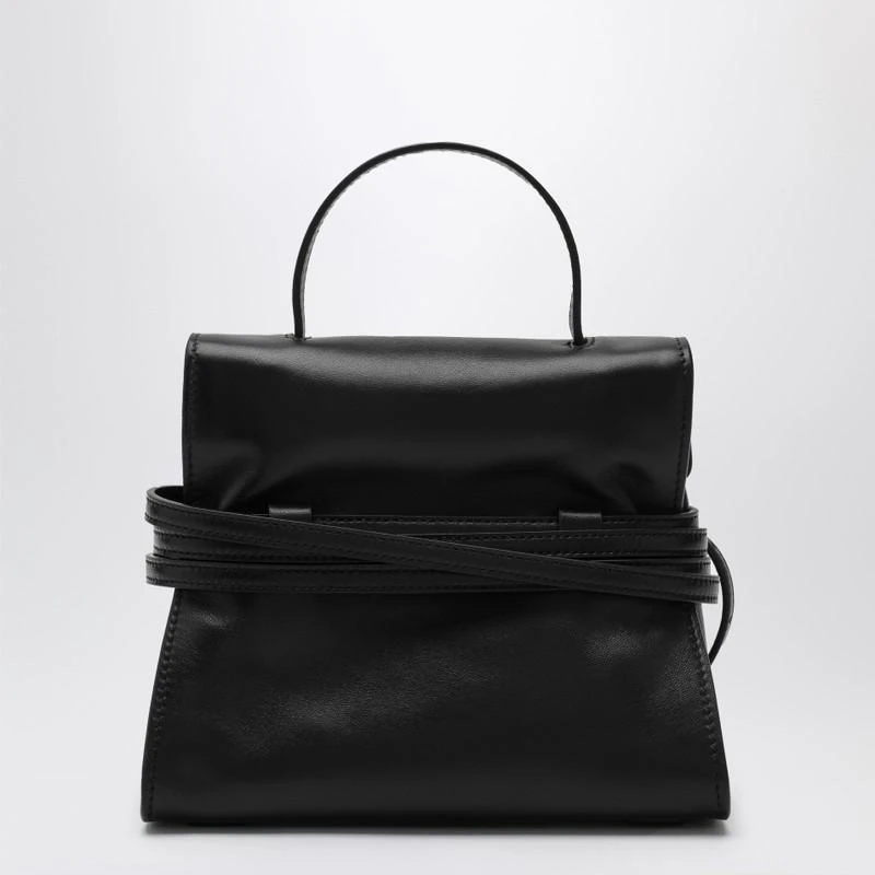 Moschino Small black leather shoulder bag 4