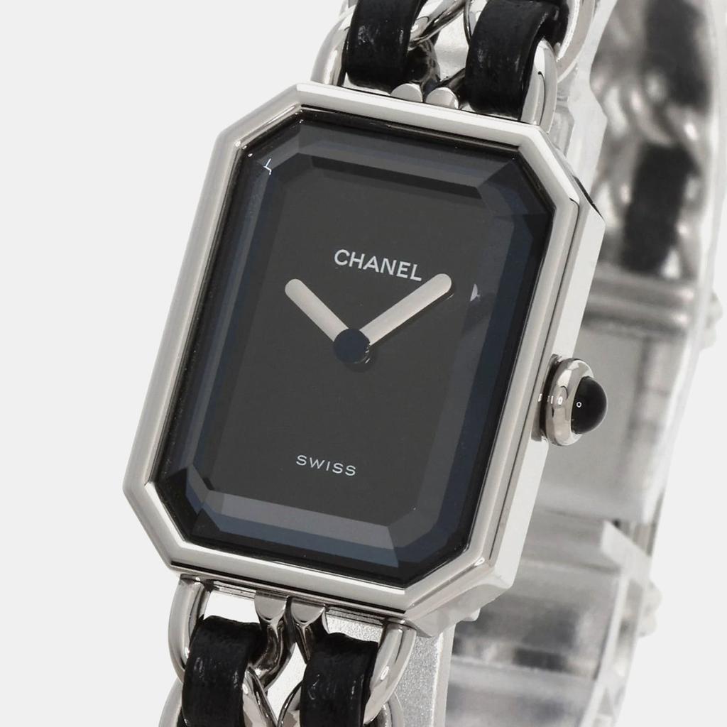 Chanel Chanel Black Stainless Steel Premiere H0451 Quartz Women's Wristwatch 39 mm