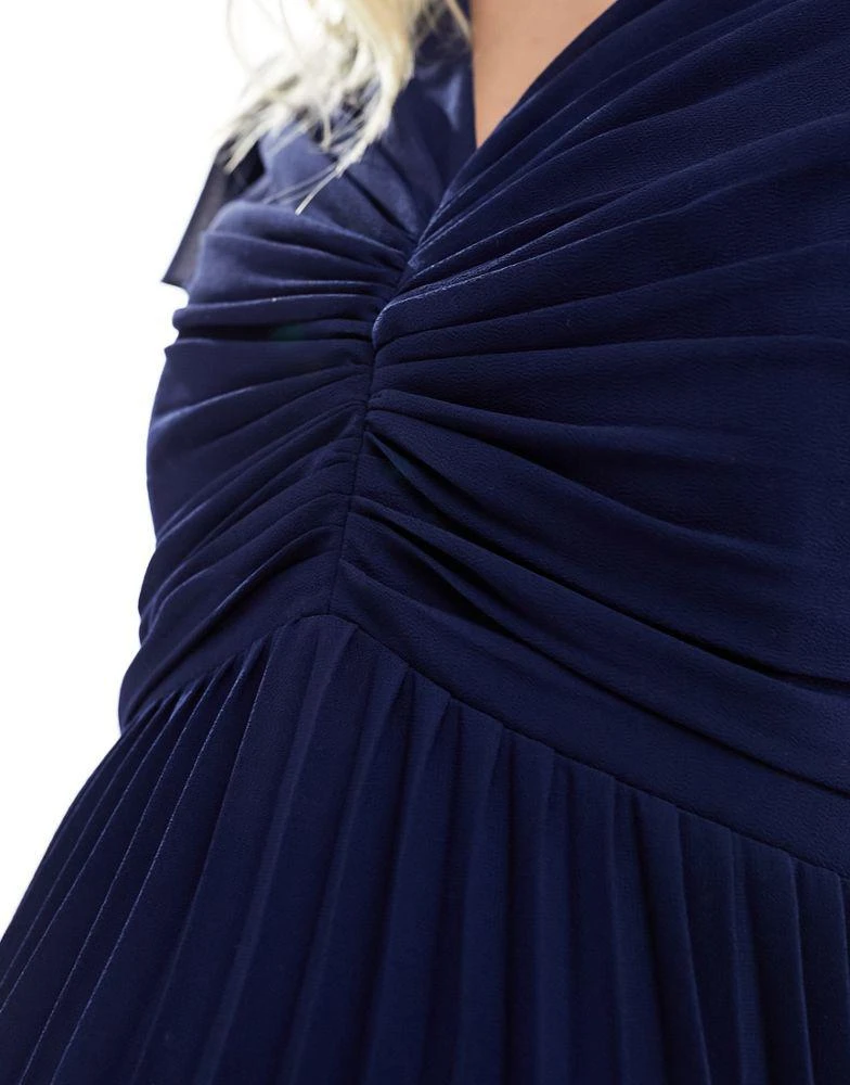 TFNC Maternity Bridesmaid chiffonmaxi dress with flutter sleeve and pleated skirt in navy On Sale Now with Up to 70% Off | Discover Exclusive Deals & Savings at BeyondStyle Authentic TFNC Maternity Bridesmaid chiffonmaxi dress with flutter sleeve and pleated skirt in navy On Sale Now with Up to 70% Off | Discover Exclusive Deals & Savings at BeyondStyle Authentic