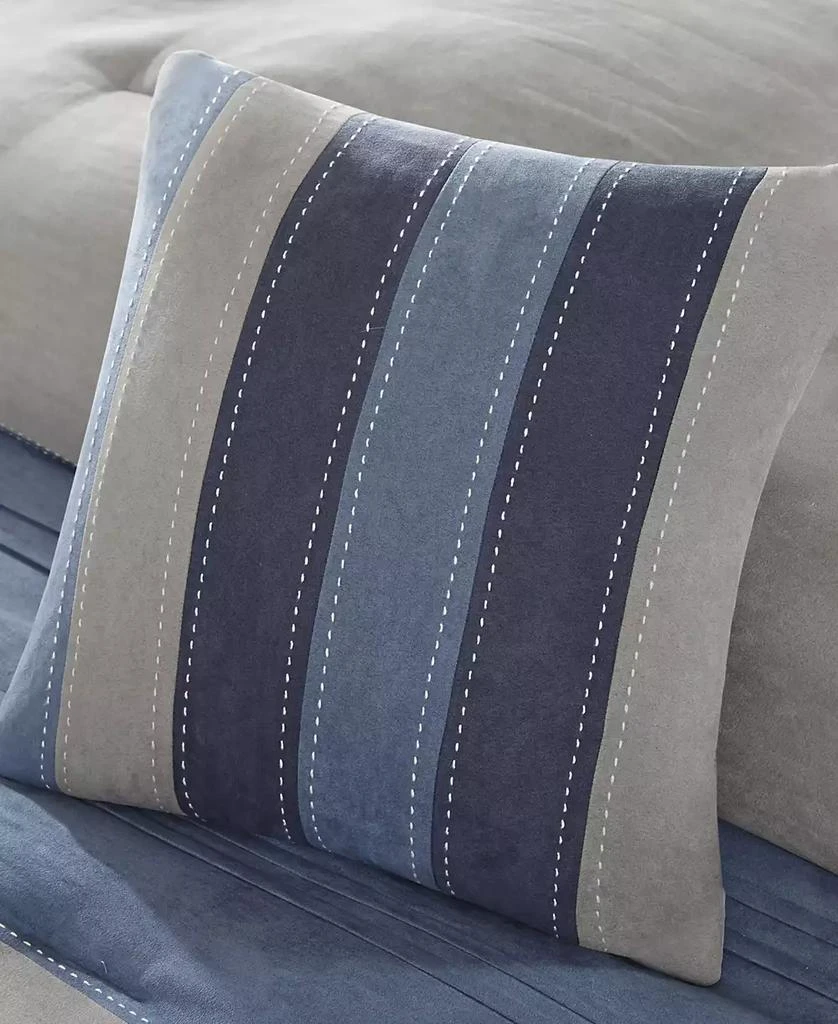 Madison Park Collins Faux-Suede 7-Pc. Comforter Set 4