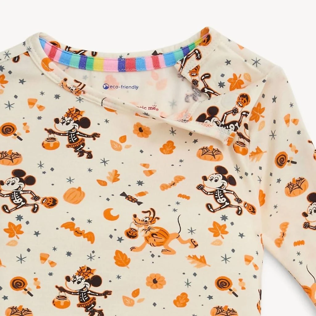 Magnetic Me Girl
s Disney Mickey
s Spooky Season Modal Magnetic Pajama Set In Beige 3