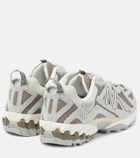 New Balance 610V1 leather-trimmed sneakers 3
