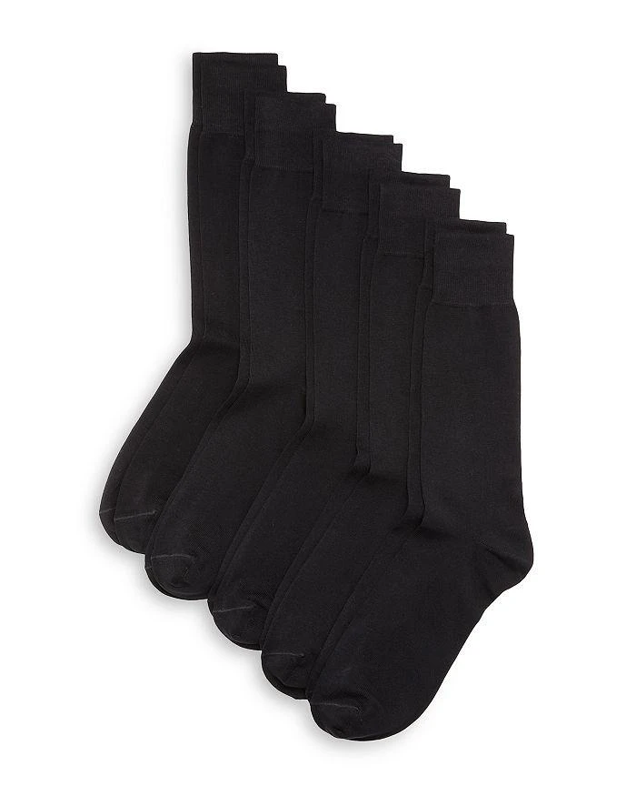 The Men's Store at Bloomingdale's Cotton Crew Socks, Pack of 5 1