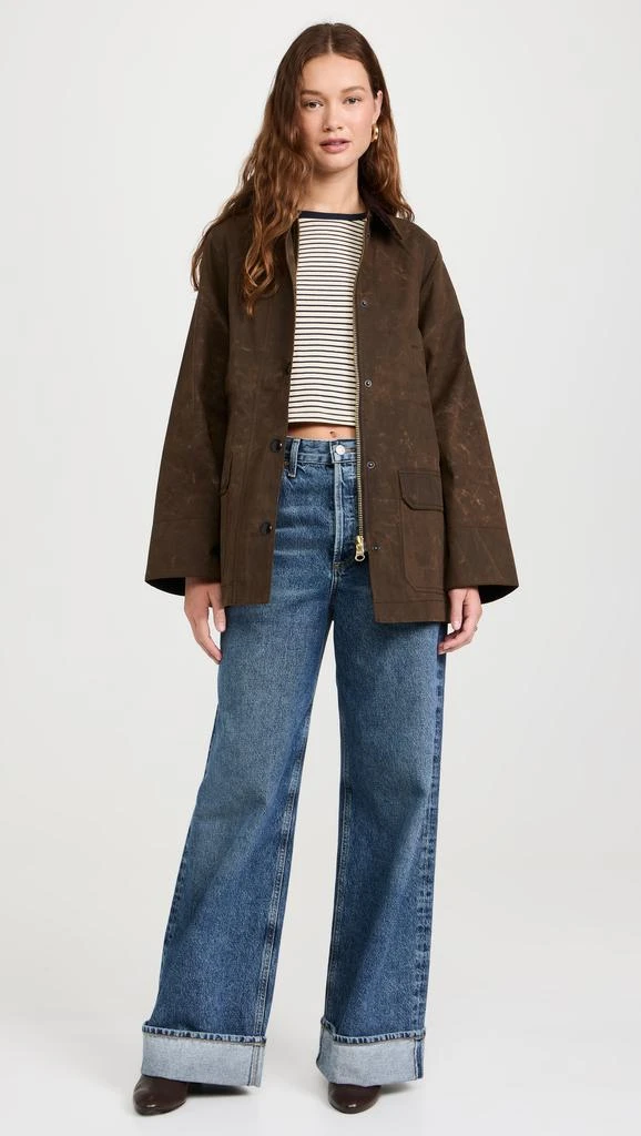Alex Mill Chiltern Street Jacket In Waxed Cotton 4