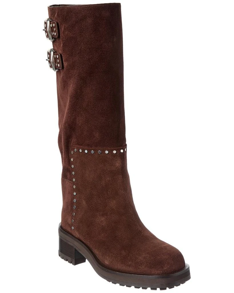 Jimmy Choo Brooklyn 90 Suede Long Boot 1