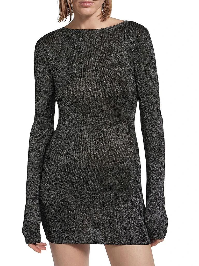 satin mini dress black Women's Caitlin Mini Dress Black in Size XL by Outcast