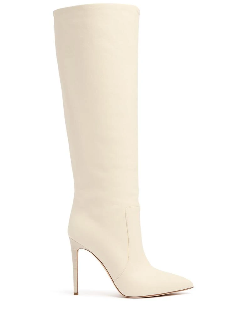 Paris Texas 105mm Stiletto Leather Tall Boots 1