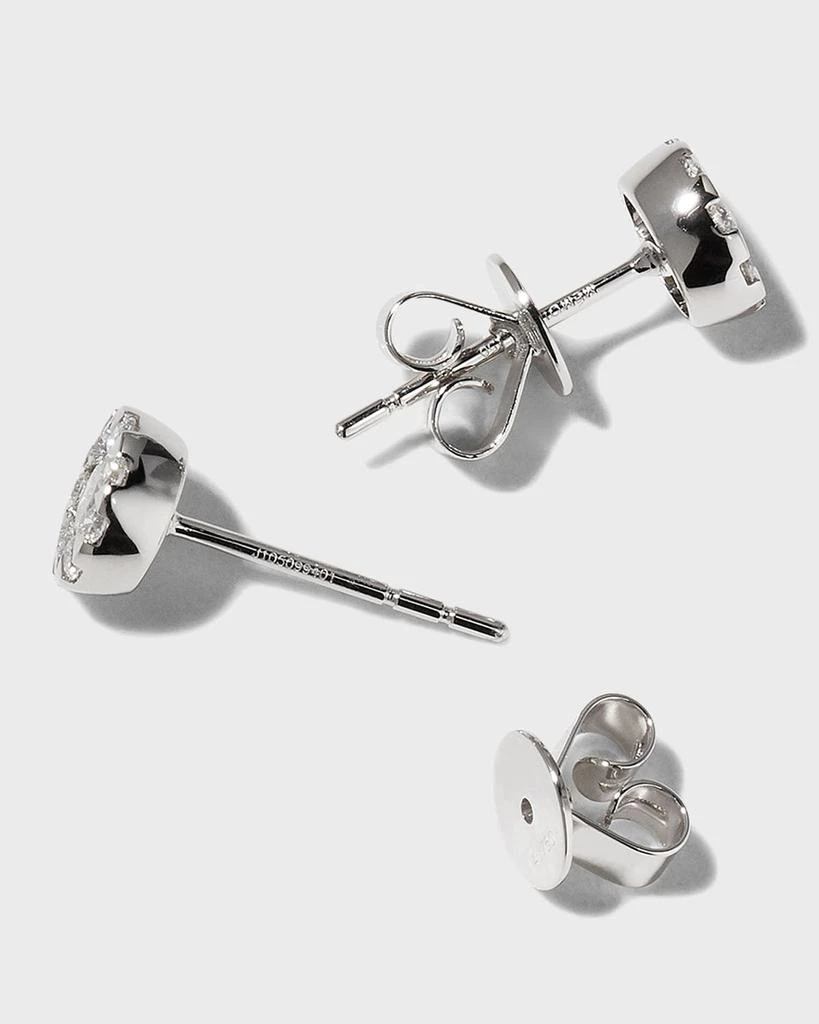 Memoire 18k White Gold Diamond Bouquet Stud Earrings, 0.65tcw 4