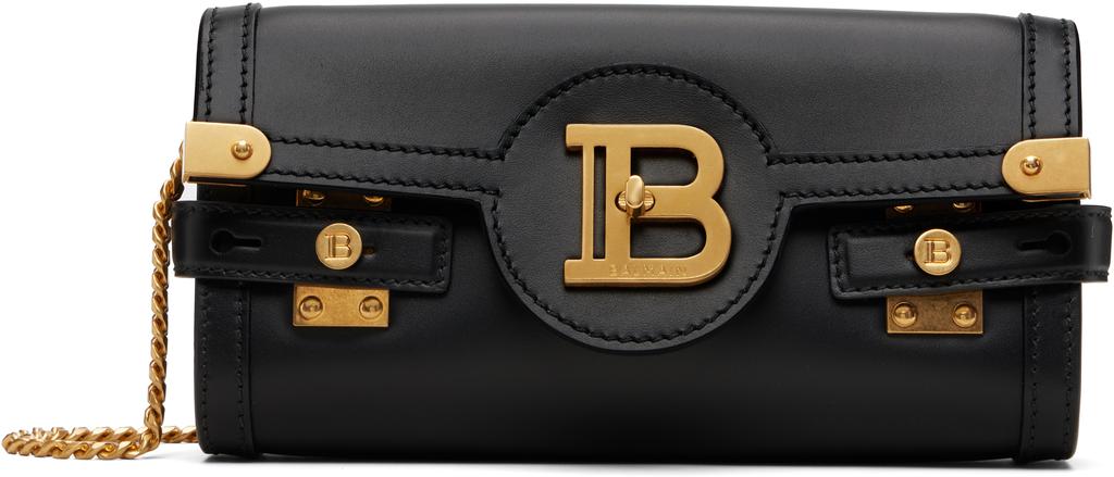 Balmain Black B-Buzz Pouch 23 Bag