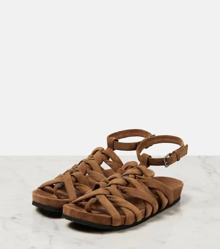 Brunello Cucinelli Suede sandals 4