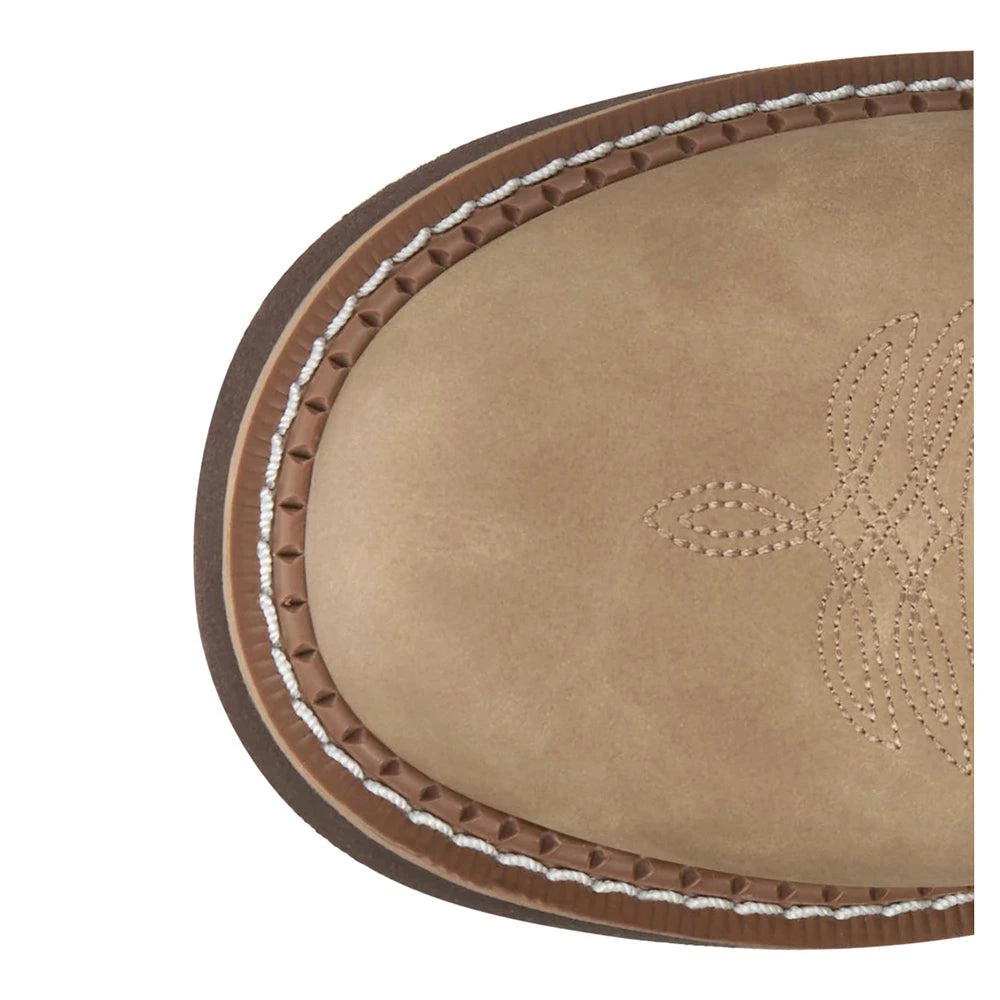 Justin Boots Kay 8 Inch Embroidered Round Toe Cowboy Boots 4