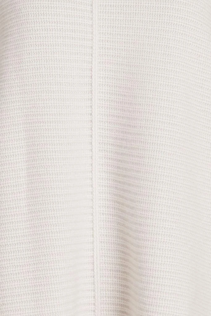 N.PEAL Ribbed cashmere turtleneck sweater 4