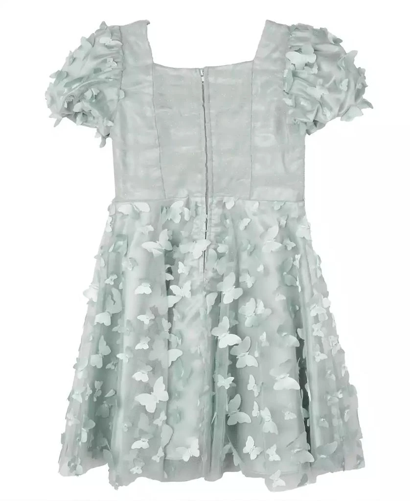 Rare Editions Toddler and Little Girls 3D Butterfly Party Dress 2