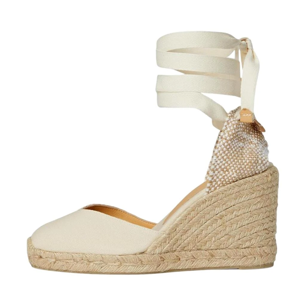 Castaner CASTANER Chiara 80 mm Wedge Espadrille Ivory 20993-203 Women
s