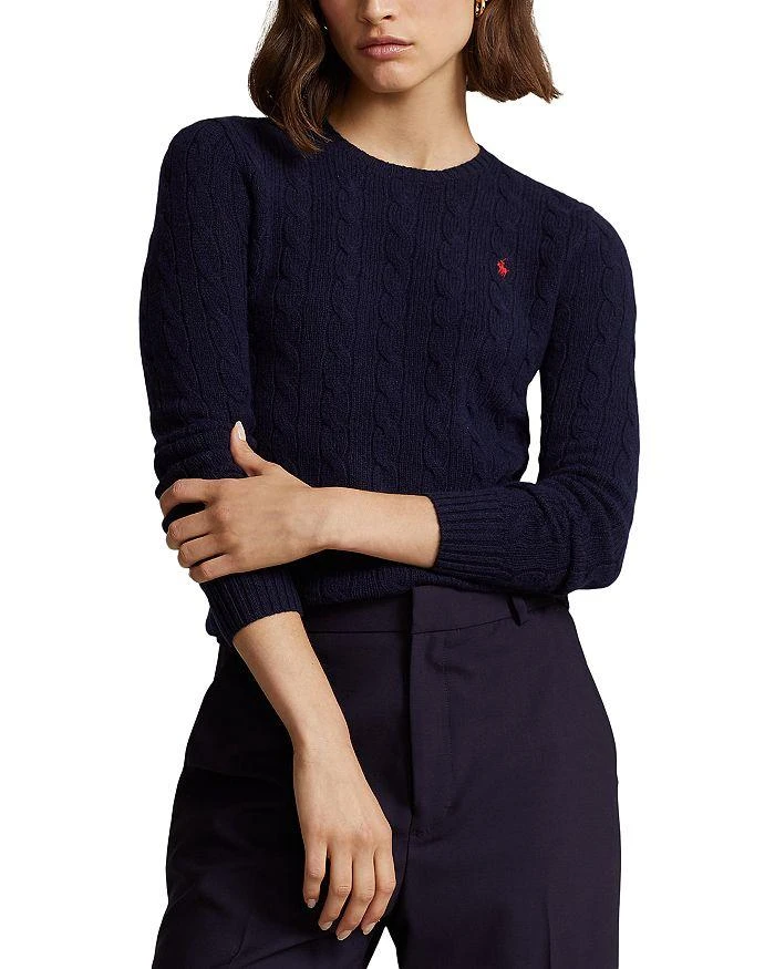 Ralph Lauren Cable Knit Wool & Cashmere Sweater 1
