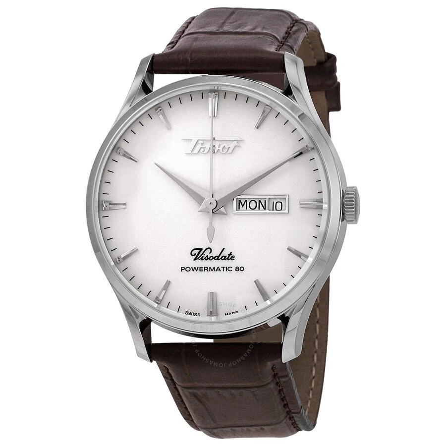 Tissot Heritage Automatic Silver Opalin Dial Men's Watch T1184301627100 1