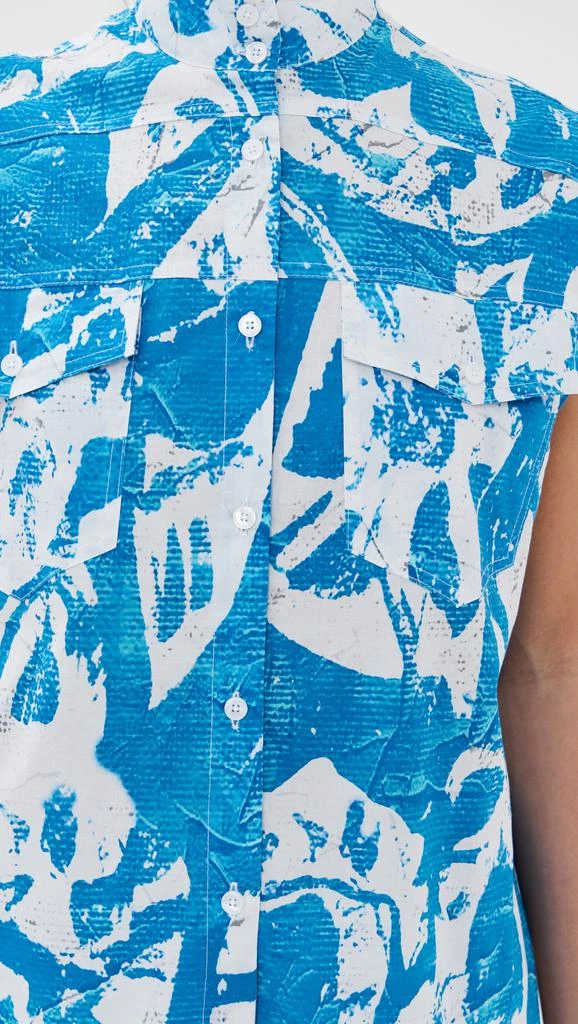 STELLA JEAN Short Sleeve Button Up Top 5