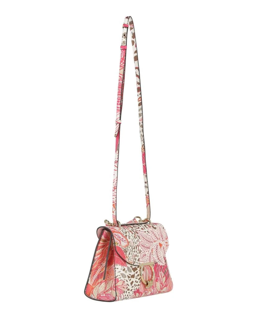 Salvatore Ferragamo Margot Gancio Plant-Print Shoulder Bag 4