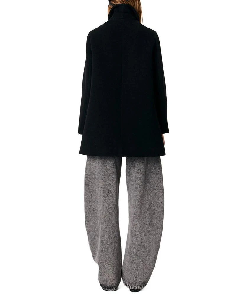 Maje Wool Blend Coat 10