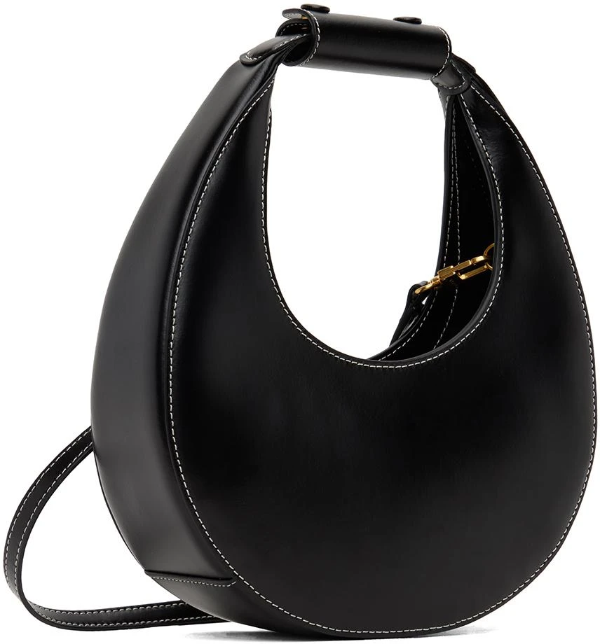 Staud Black Mini Moon Bag 3