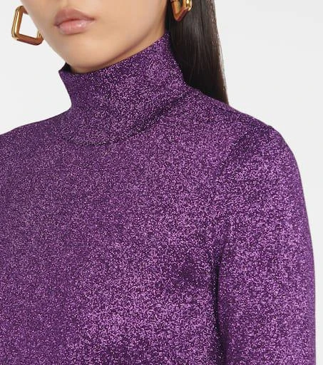 Stella McCartney Metallic turtleneck sweater 5