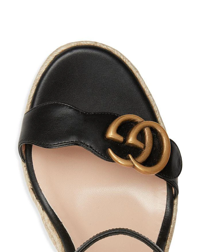 Gucci Women's Aitana Espadrille Wedge Sandals 6