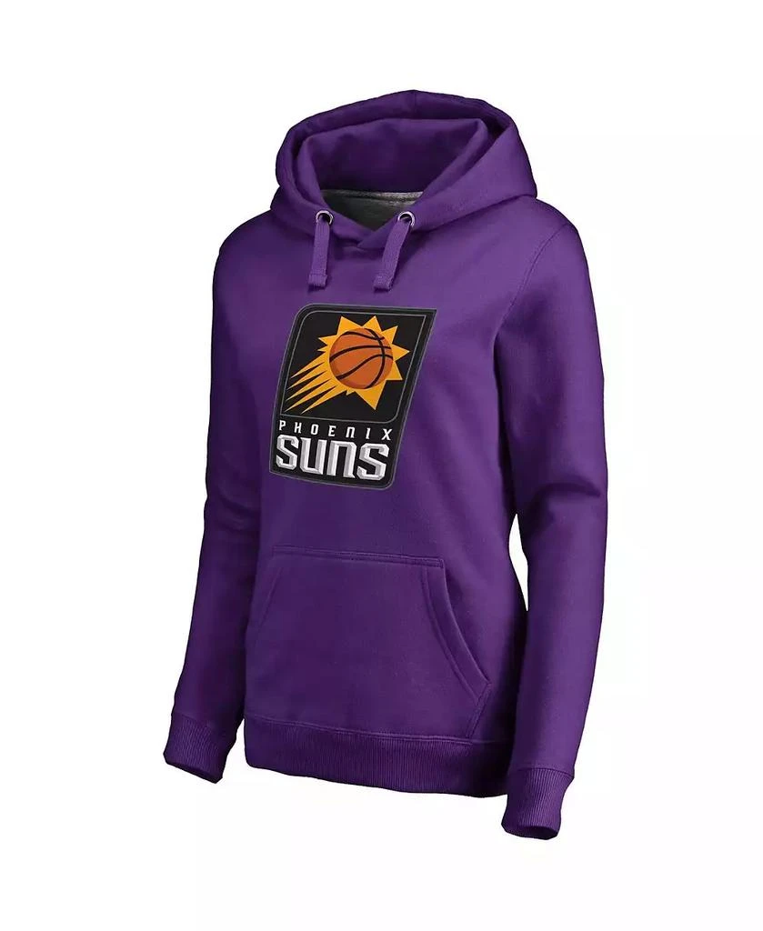 Fanatics Women's Devin Booker Purple Phoenix Suns Backer Name and Number Pullover Hoodie 3