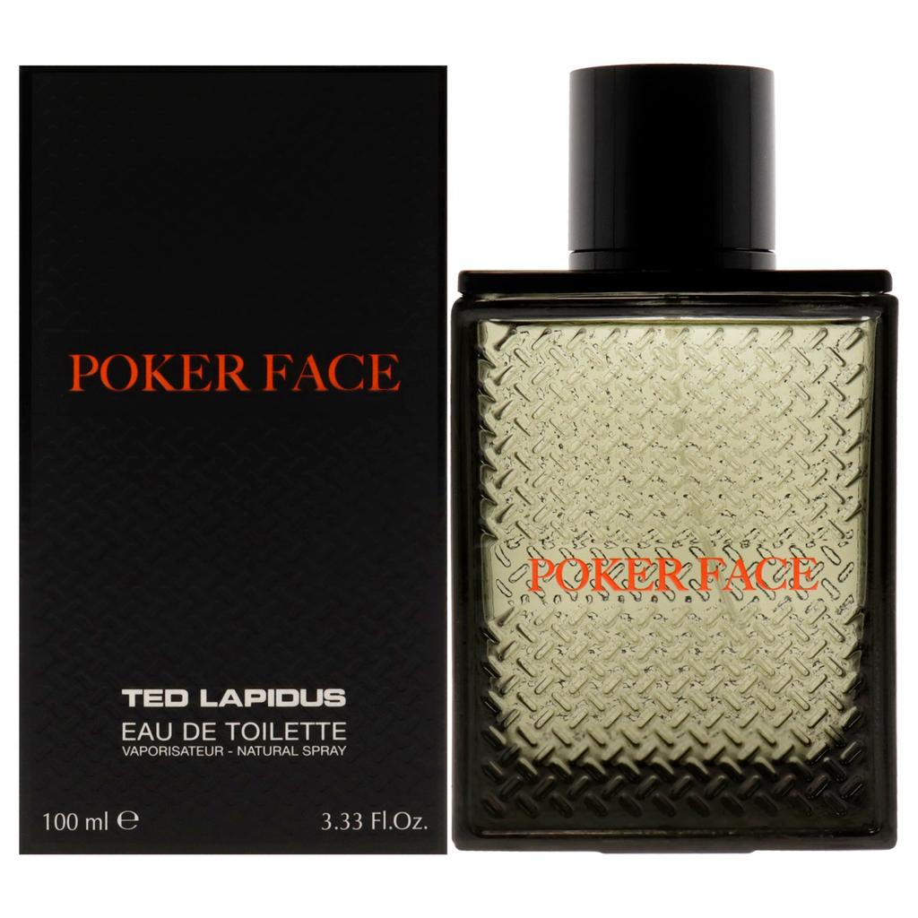 TED LAPIDUS Poker Face by  for Men - 3.4 oz EDT Spray