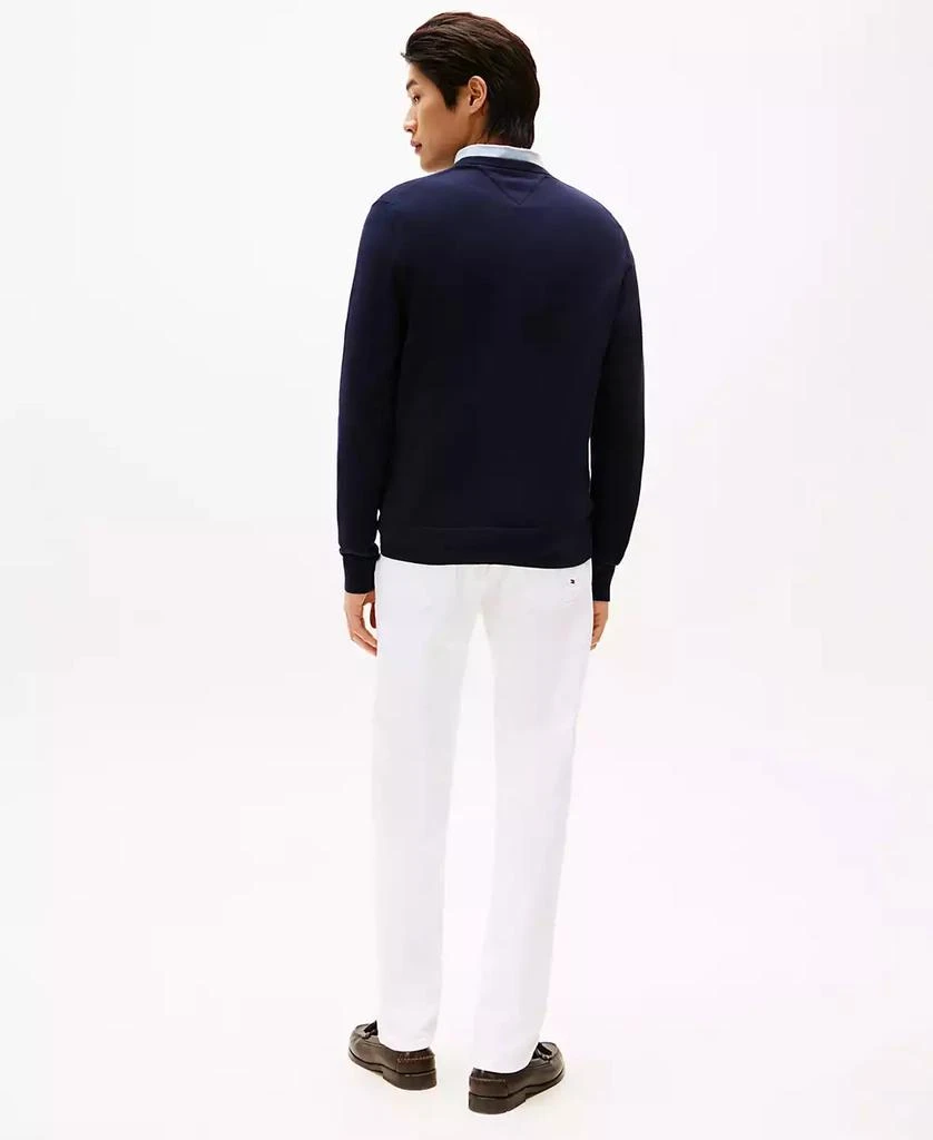 Tommy Hilfiger Men's Essential Solid Crew Neck Sweater 4