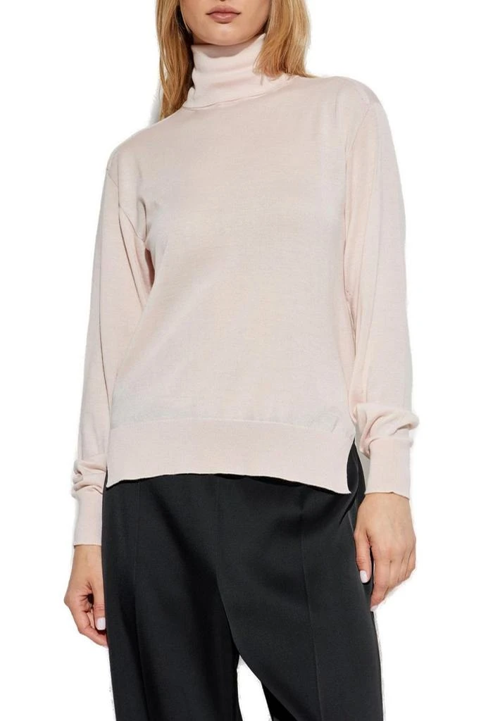 Jil Sander Jil Sander High-Neck Plain Knit Sweater 2