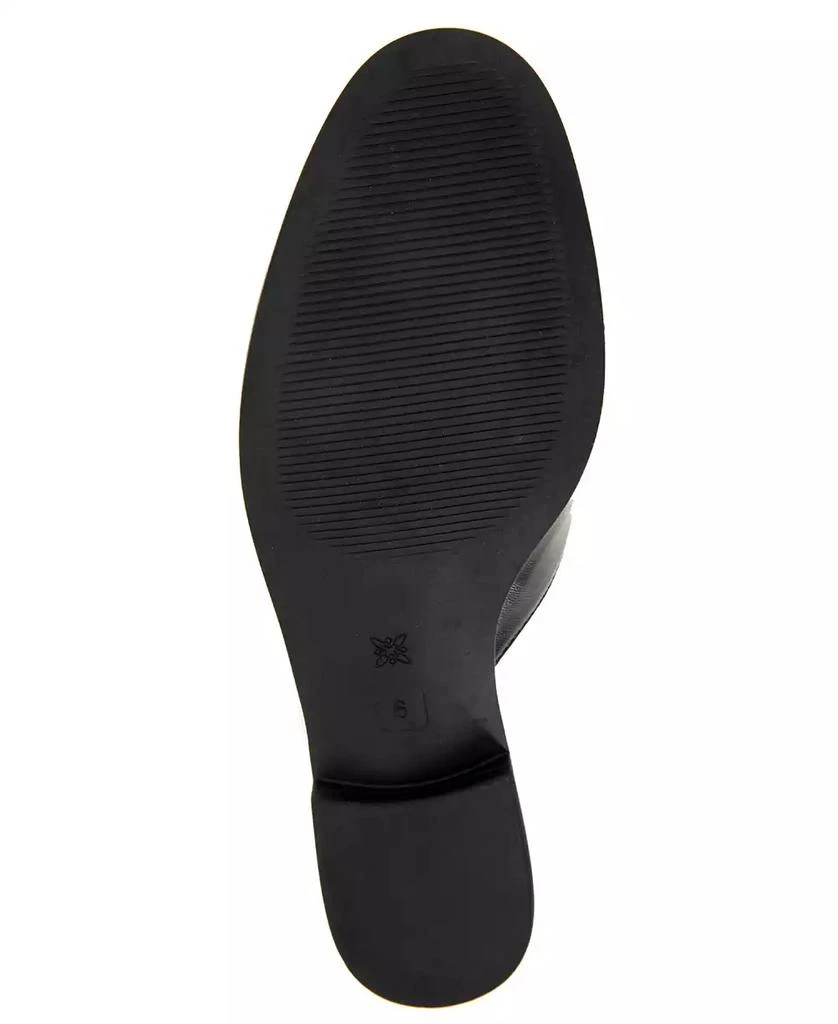 BCBG Women's Zorie Tailored Slip-On Loafer Mules 5