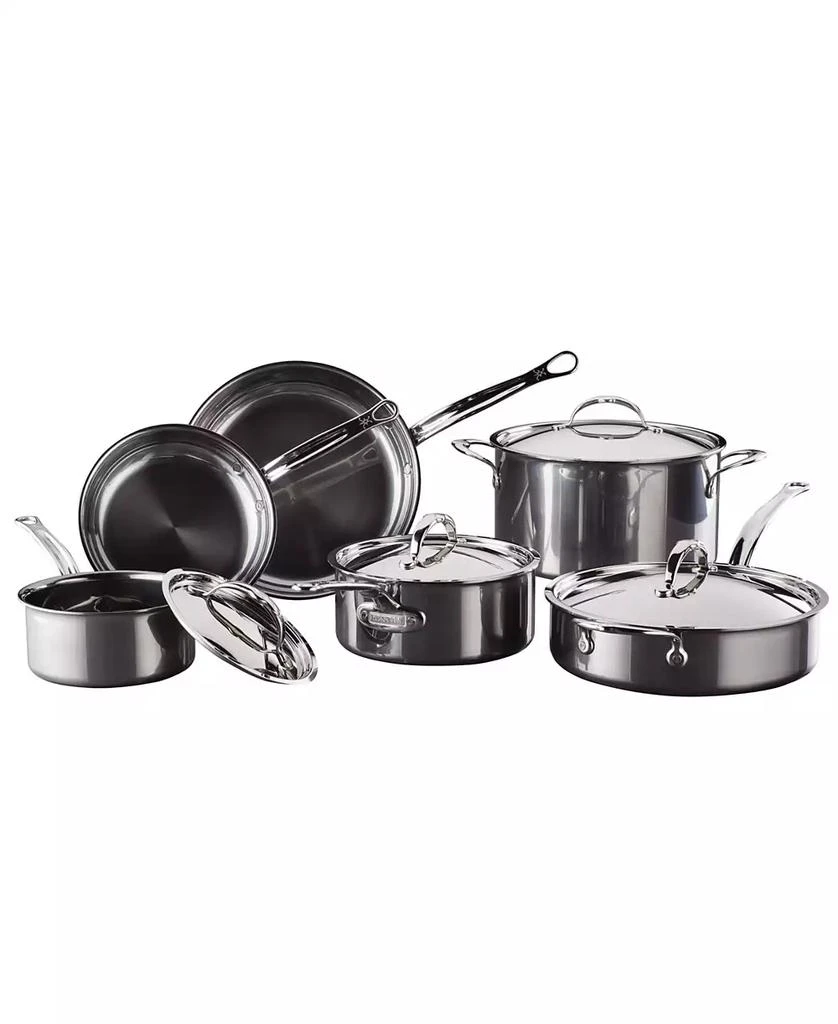 Hestan NanoBond Titanium Stainless Steel  10-Piece Cookware Set 2