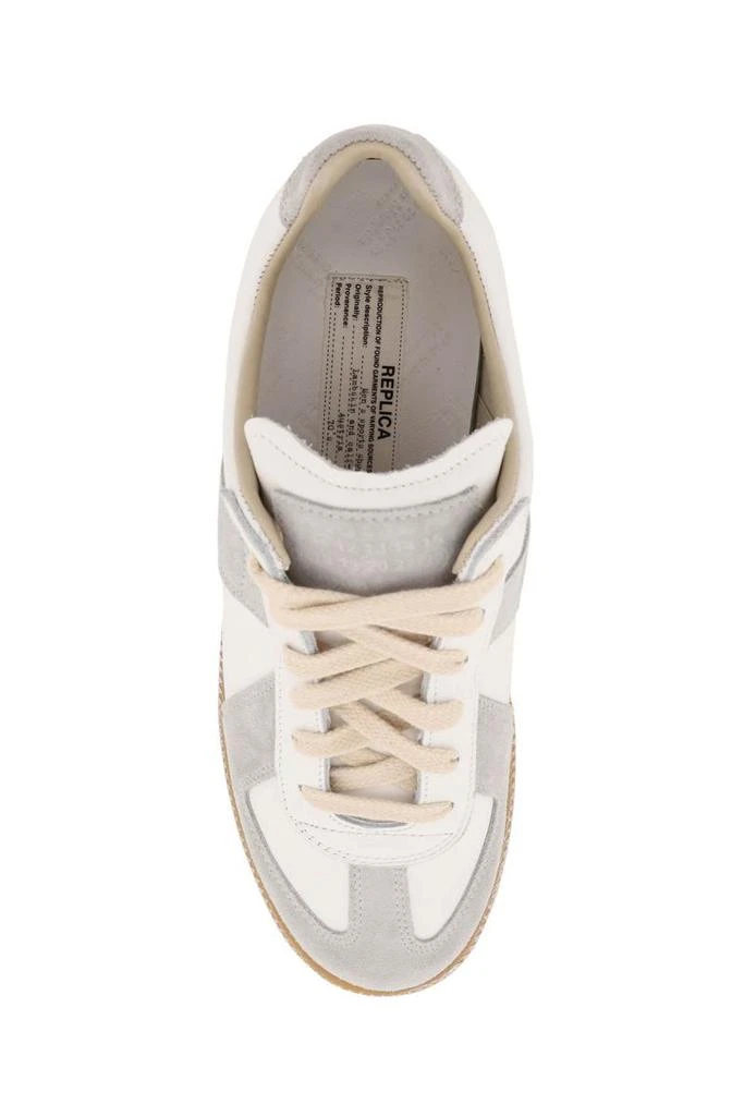 MAISON MARGIELA Maison margiela leather replica sneakers 2