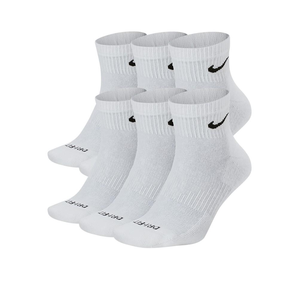 Nike Unisex 6-Pk. Dri-FIT Quarter Socks