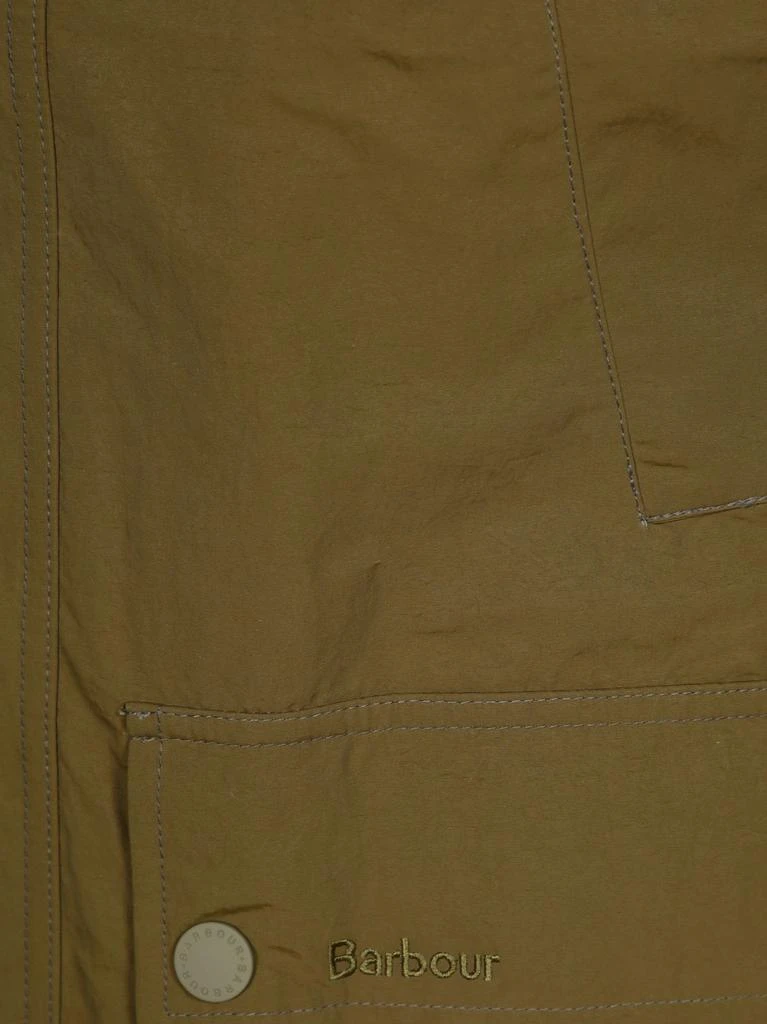 Barbour Barbour Logo Embroidered Long Sleeved Jacket 3