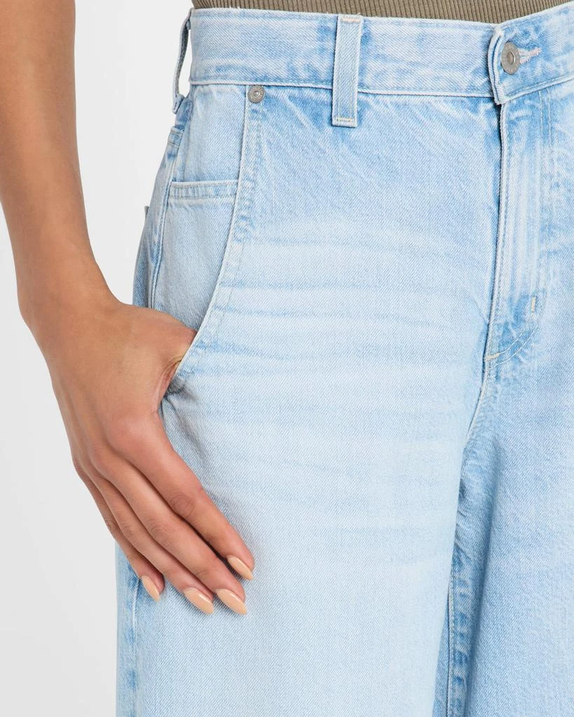 AG Jeans Posey Mid-Rise Super-Wide Jeans 6